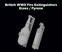 Sbs Model 3D015 British WWII fire extinguishers Essex/Pyrene 1/35