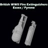 Sbs Model 3D015 British WWII fire extinguishers Essex/Pyrene 1/35