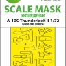 Art Scale 200-M72100 Fairchild A-10C Thunderbolt II- double-sided self-adhesive fit mask 1/72