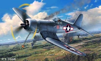 Revell 63983 Набор истр.бомбард.Vought F4U-10 Corsair (REVELL) 1/72