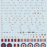 Print Scale 72520 Hawker Hunter RAF basic stencil A complete set of technical decals for a classic British jet aircraft from the 60's and 70's. A great addition to the main kits 1/72