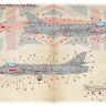 Print Scale 72520 Hawker Hunter RAF basic stencil A complete set of technical decals for a classic British jet aircraft from the 60's and 70's. A great addition to the main kits 1/72