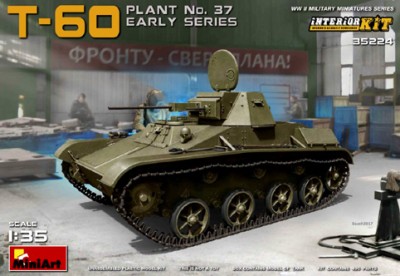 MiniArt 35224 Т-60 раннего выпуска, завод №37 1/35