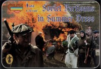 Strelets STRM085 Soviet Partisans in Summer Dress (WWII) 1/72
