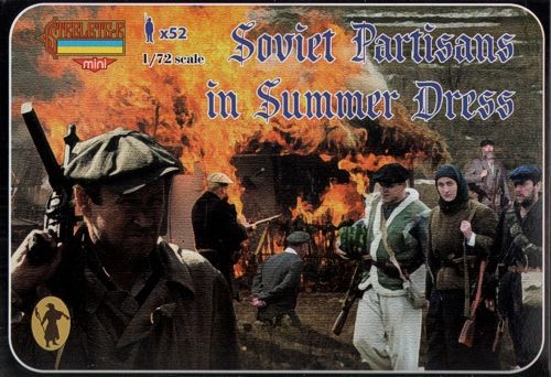 Strelets STRM085 Soviet Partisans in Summer Dress (WWII) 1/72