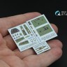Quinta Studio QD72197 Bristol Beaufighter Mk.VI (Hasegawa/MPM/Hobby2000) 3D Декаль интерьера кабины 1/72