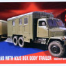 Armada Hobby E72124 PRAGA V3S Pad w/ A3JS Box Body Trailer 1/72
