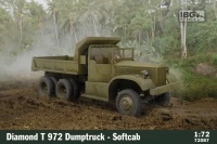 IBG Models 72087 Diamond T972 Dumptruck Softcab 1/72