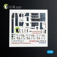 Reskit K72213 He-177A-5 - interior 3D (REV) 1/72