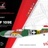 Armory AR14307 Messerschmitt Bf-109E "Foreign Service Aces", Pt.2 - Hungary, Slovakia, Bulgaria, Romania, Croatia plastic injected kit with PE parts 1/144