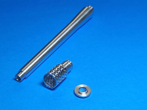 Model Gun MG-3547 Немецкая 150-мм пушка L/37 (или L/40) для Lowe и VK7201 (K), с дульником (Amusing Hobby) 1/35