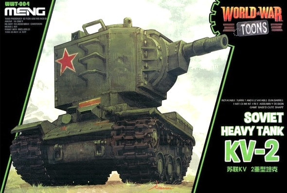 Meng Model WWT-004 SOVIET HEAVY TANK KV-2