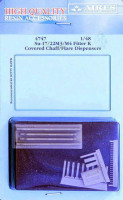 Aires 4747 Su-17/22M3/M4 Fitter K cov.chaff/flare disp. 1/48