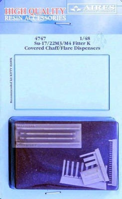 Aires 4747 Su-17/22M3/M4 Fitter K cov.chaff/flare disp. 1/48