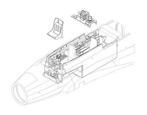 CMK 4096 J1N Irving - interior set for TAM 1/48