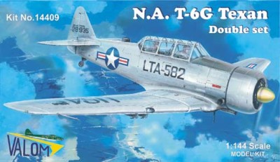 Valom 14409 N.A T-6G Texan - Double set 1/144