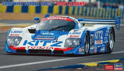 Hasegawa 20706 Third Kits Toyota 92C-V &quot;Ле-Ман 1992&quot; (Limited Edition) 1/24