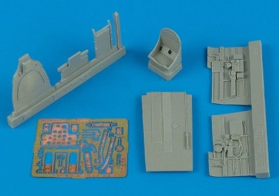 Aires 4301 P-40B cockpit set - TRUMPETER 1/48