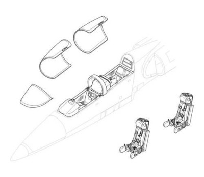 CMK 7083 L-39 C/ ZA - interior set for EDU 1/72