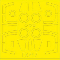 Eduard EX747 Mask 1/48 F-104DJ (KIN)