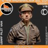 Sarmat Resin SRB001 Летчик американских ВВС, WWII 1/10