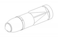 CMK 7185 German WW II Aircraft bombs SC 1000 "Hermann" (4 pcs) 1/72