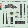 Eduard 3DL72059 E-2C SPACE (HELL) 1/72