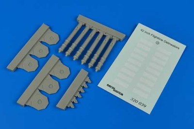 Aerobonus 320039 42 inch aircraft delineators 1/32