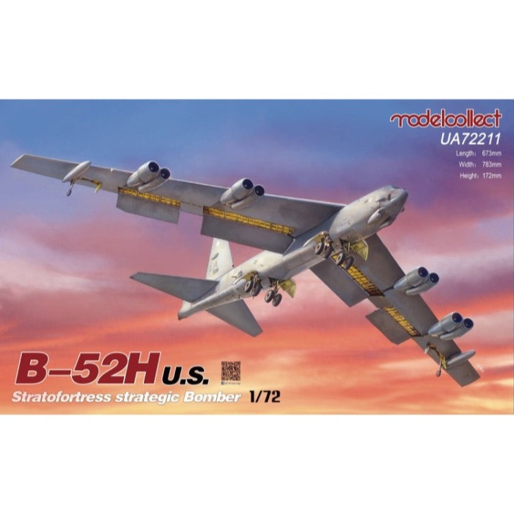 Modelcollect UA72211 Американский стратегический бомбардировщик B-52H «Stratofortress» 1/72