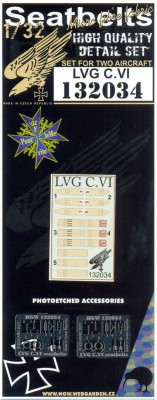 HGW 132034 LVG C.VI Seatbelts 1/32