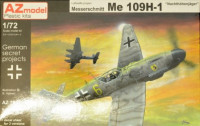 Az model 75043 Me 109H-1 'Nachthohenjager' (3x camo) 1/72