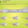 Model Maker Decals D48009A Sukhoi Su-7 in Polish service 1/48