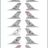 Model Maker Decals D48164 Dutch F-16 Squadrons - generic set 1/48