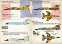 Print Scale 72-373 Dassault Mirage F.1 (wet decals) Part 1 1/72