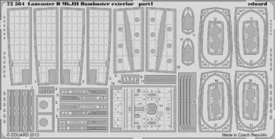 Eduard 72564 Lancaster B Mk.III Dambuster exterior