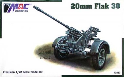 MAC 72053 20mm Flak 30 1/72
