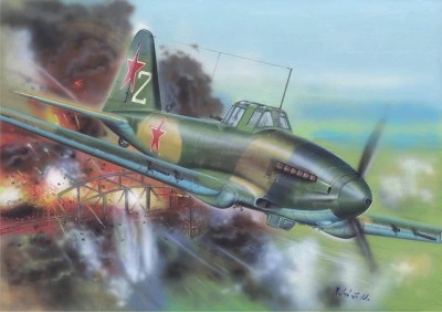 Fly model 72035 Ilyushin IL-10 Soviet service 1/72