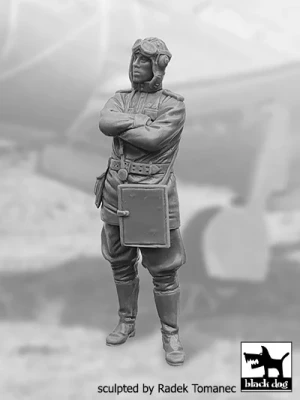 Black Dog F32155 Soviet fighter pilot WWII No.4 (1 fig.) 1/32