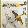 Kora Model 48066 Decals Fiat BR.20 Ruth Chinese Air Force 1/48