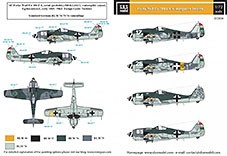 Sbs Model D72026 Декаль Fw-190 F-8 in Hungarian Service 1/72