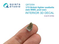 Quinta studio QR72054 Комплект ремней для самолета ВВС Британии, конец/после ВМВ (2 шт) 1/72