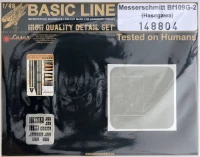 HGW 148804 Messerschmitt BF 109G-2 (HAS) BASIC LINE 1/48
