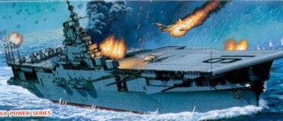 Dragon 7051 Авианосец USS &quot;Lexington&quot; (CV-16)