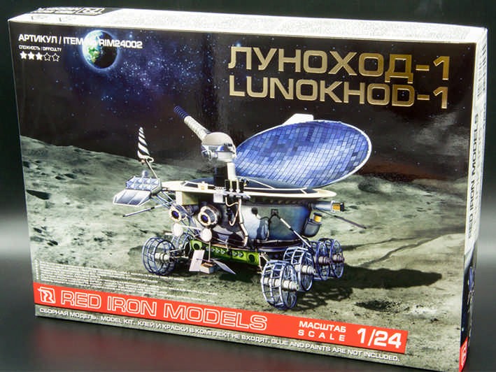 Red Iron Models RIM24002 Советский дистанционно управляемый робот Луноход-1 1/24