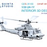 Quinta studio QDS-35180 UH-1Y (Academy) (малая версия) 1/35