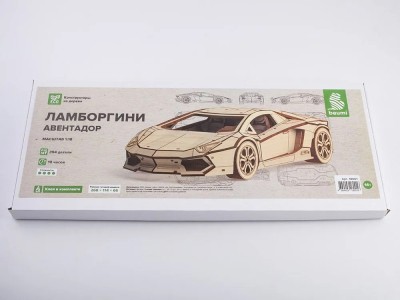 Baumi 18001 Ламборгини Авентадор (клей в комплекте) 1/18