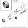 Master 48196 MiG-21 F-13 (Fishbed C) metal air intake ring 1/48