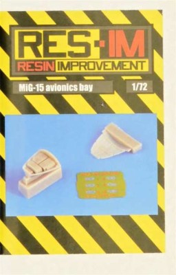 Res-Im RESIM7233 1/72 MiG-15 avionics bay (EDU)