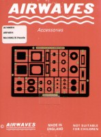 Airwaves (etched) AEC48054 Messerschmitt Bf-109G/Bf-109K panels 1/48