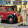 Bronco CB35167 Italian Light Civilian Car (Hard Top) with Lady & Dog 1/35